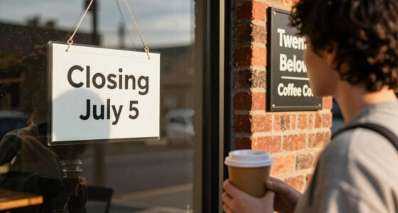 Twenty Below Coffee Co. closing July 5
